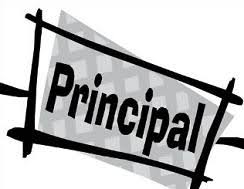principal clip art black and white